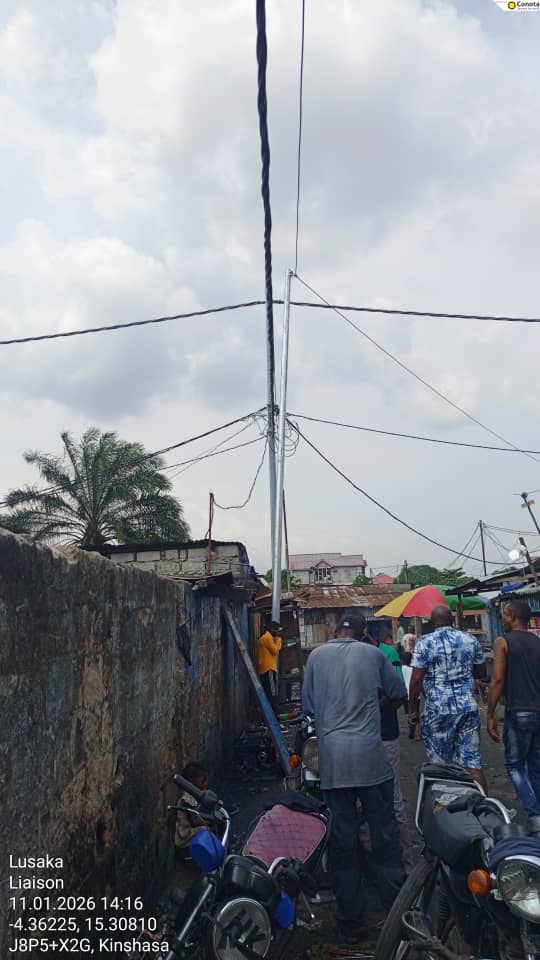 Fibre optique et connectivité dans la Commune de Makala à Kinshasa